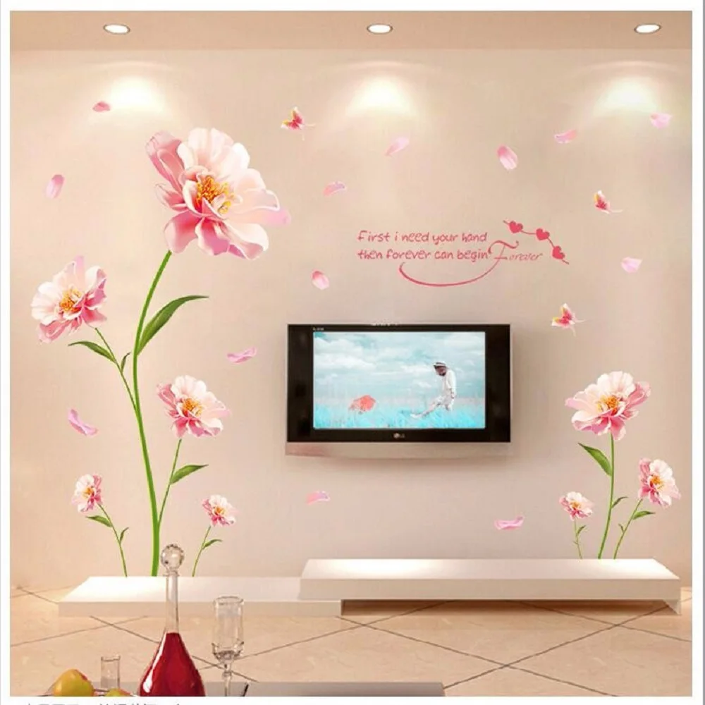 Removes Wall Sticker Romantic Flowers Between The Warm Bedroom Background Decorative Stickers Furniture Wall Sticker
Removes Wall Sticker Romantic Flowers Between The Warm Bedroom Background Decorative Stickers Furniture Wall Sticker