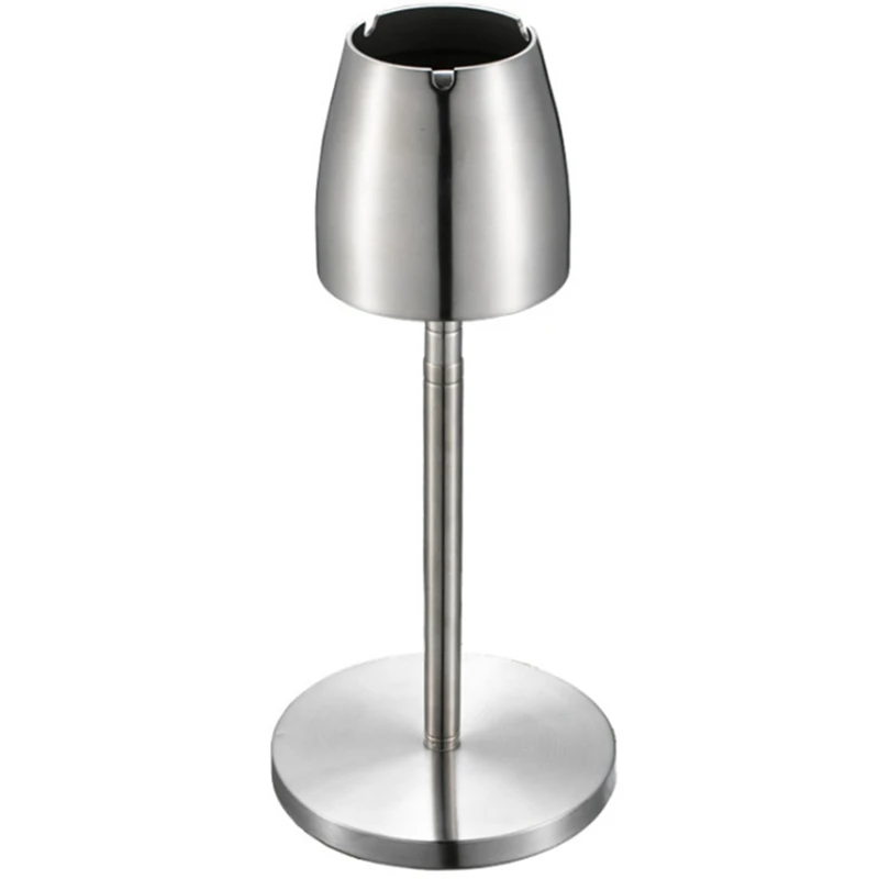 Stainless Steel Telescopic Ashtray Floor Standing Ash Tray Ashtray Portable Metal Large Windproof Ashtray 
Stainless Steel Telescopic Ashtray Floor Standing Ash Tray Ashtray Portable Metal Large Windproof Ashtray