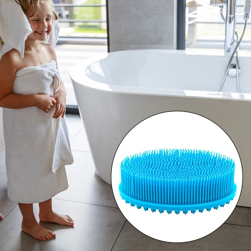Brush Body Silicone Massage Shampoo Scalp Massage Brush Comb Full Body Massage Spa Brush Shower Scrubber Brush Bathroom Supplies
Brush Body Silicone Massage Shampoo Scalp Massage Brush Comb Full Body Massage Spa Brush Shower Scrubber Brush Bathroom Supplies