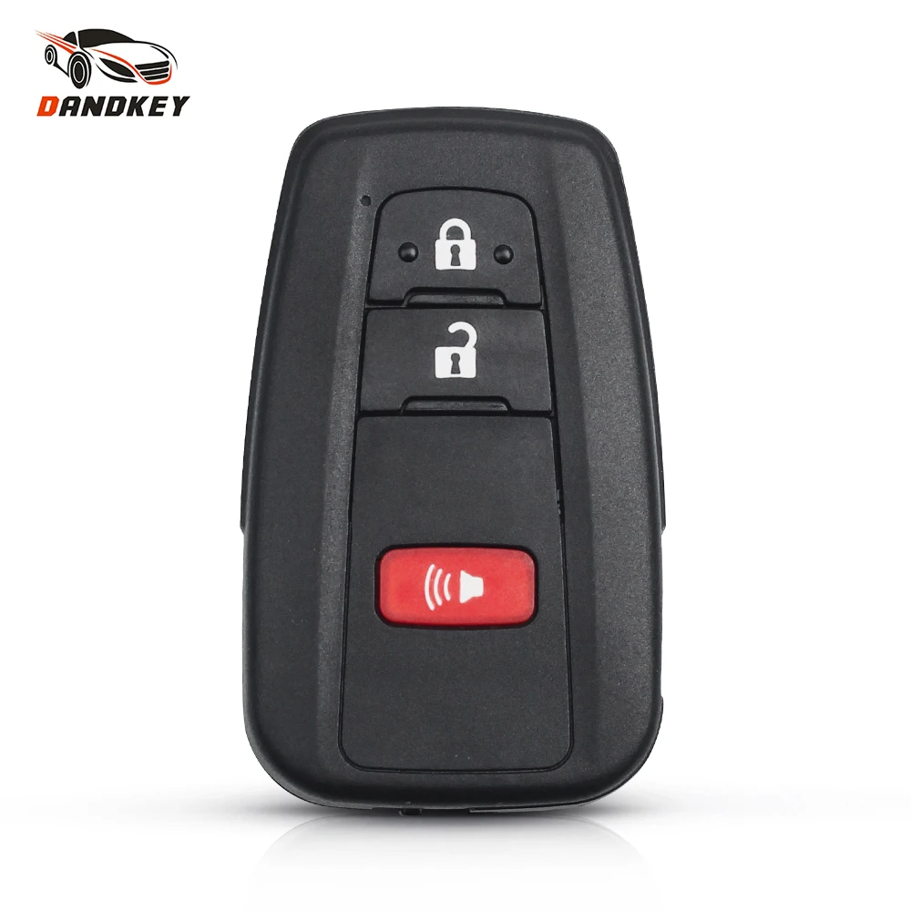Dandkey 2+1 Buttons Smart Remote With Insert Key Blade Fob Car Smart Key Shell Case Replacement For Toyota Prius Camry C-HR 2019
Dandkey 2+1 Buttons Smart Remote With Insert Key Blade Fob Car Smart Key Shell Case Replacement For Toyota Prius Camry C-HR 2019