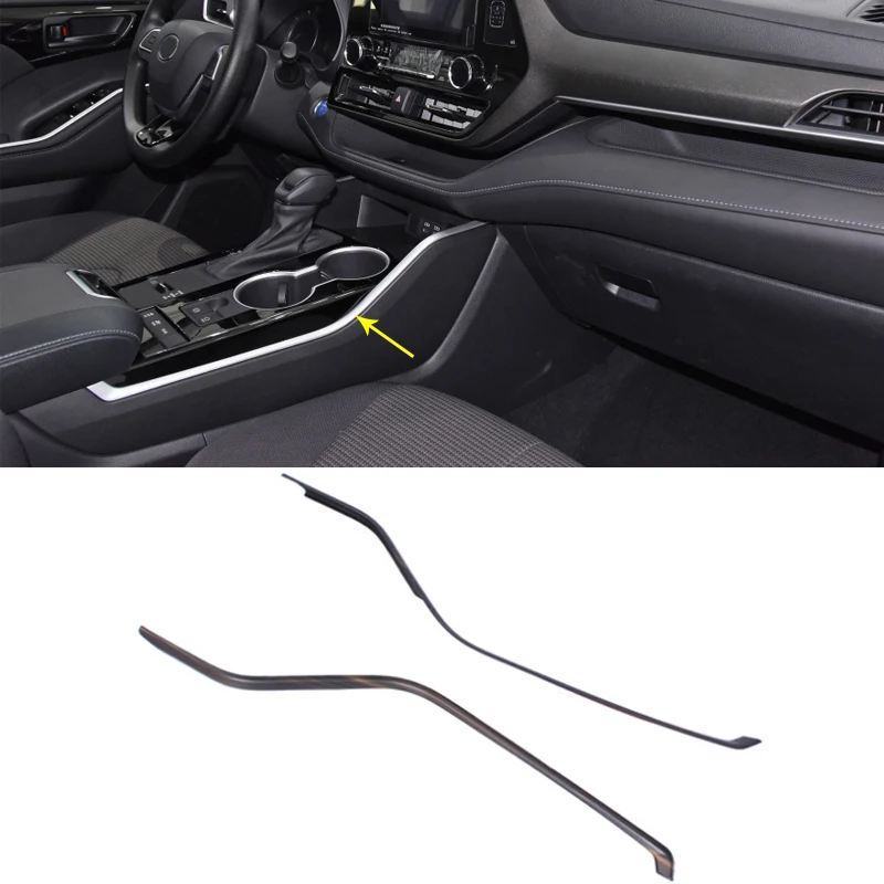 ABS Wood Grain Gear Side Stickers Center Console Side Strip Auto Interior Accessories for Toyota Highlander 2020 2021 2022
ABS Wood Grain Gear Side Stickers Center Console Side Strip Auto Interior Accessories for Toyota Highlander 2020 2021 2022