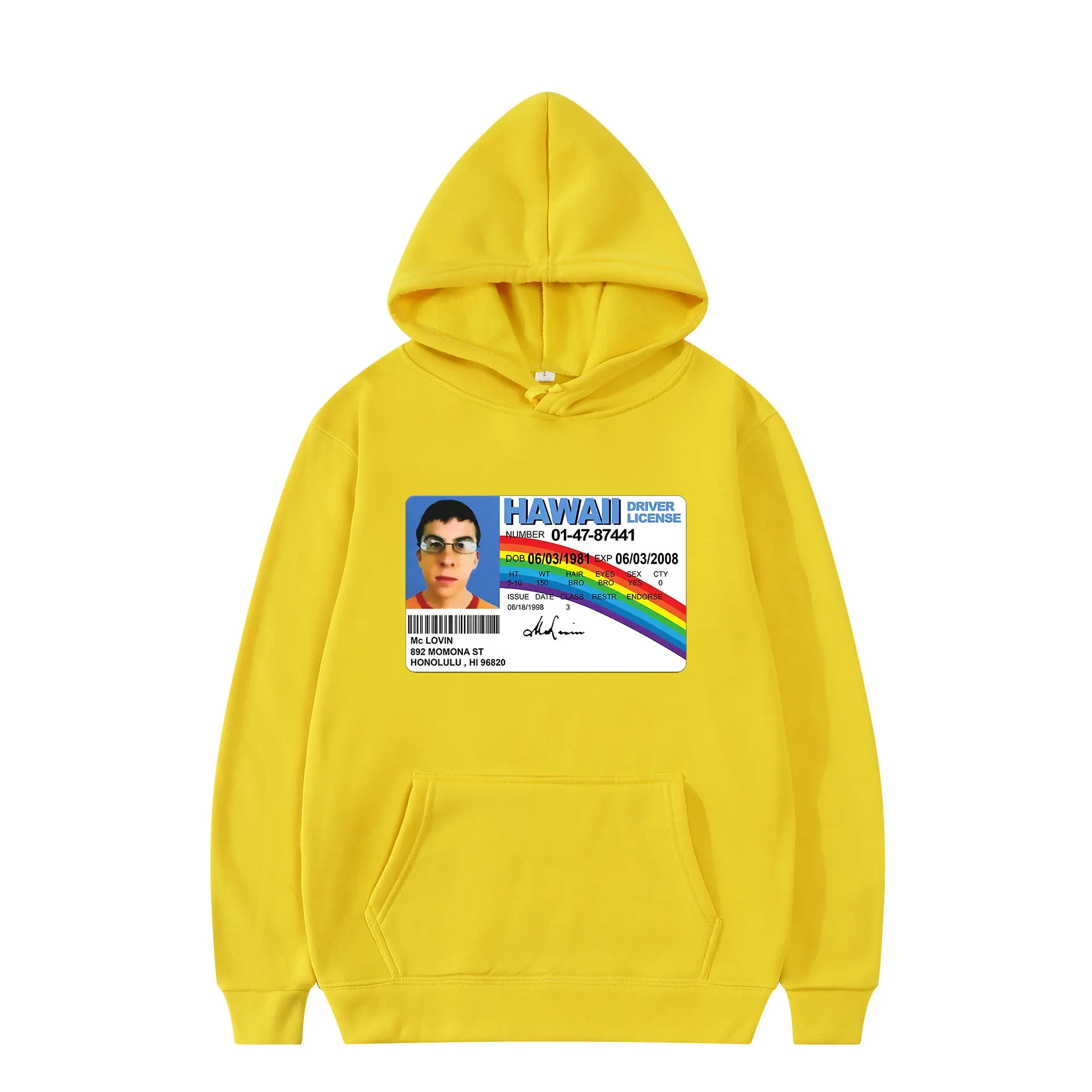 New Tops Pop Mclovin High Quality Daily Hoodies Fashion Style Clothes Long -Sleeve Wears Unisex Hoodie New Oversized Streetwear
New Tops Pop Mclovin High Quality Daily Hoodies Fashion Style Clothes Long -Sleeve Wears Unisex Hoodie New Oversized Streetwear