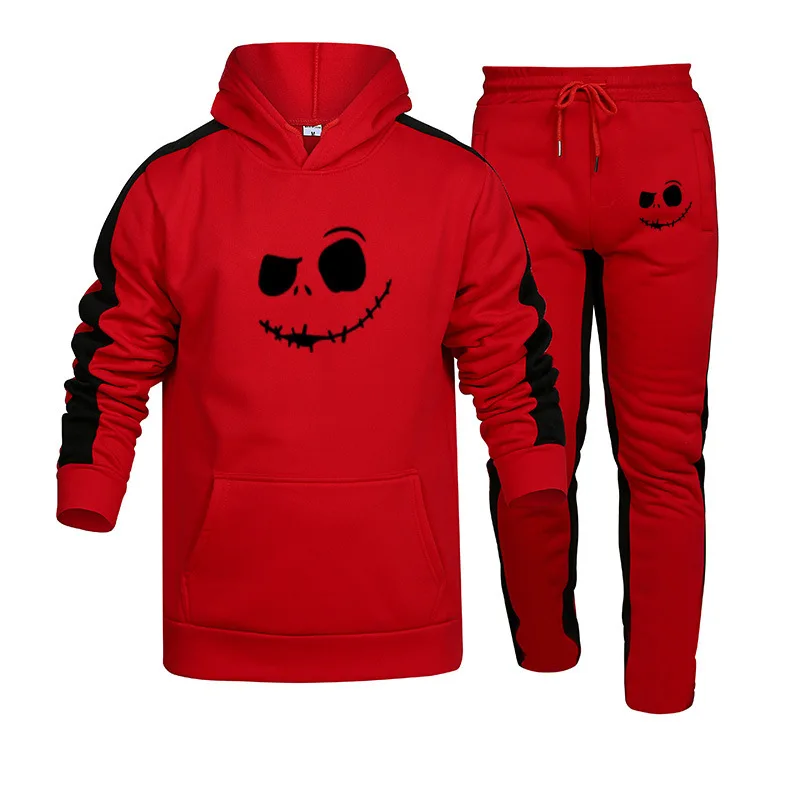 2021 Spring New Men's and Women's Trendy Sports Sweater Suits Printed Plus Fleece Hoodie Casual Trousers Fashion Two-piece Suit
2021 Spring New Men's and Women's Trendy Sports Sweater Suits Printed Plus Fleece Hoodie Casual Trousers Fashion Two-piece Suit