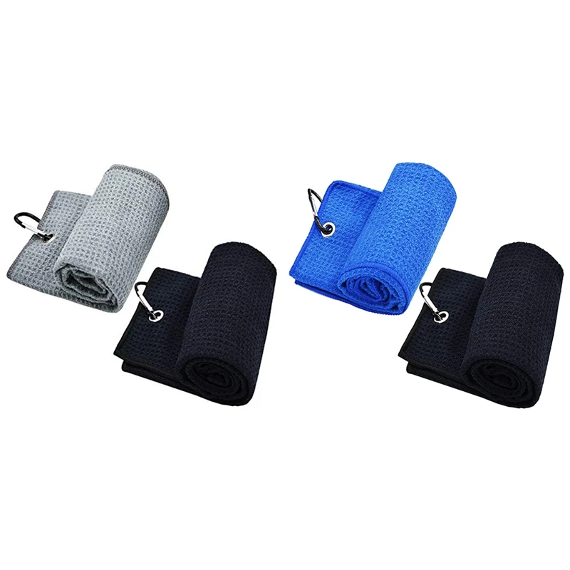 2 шт. спортивное полотенце для гольфа с крючком и петлей, трехскладное полотенце для йоги для бега, йоги, фитнеса 
2 шт. спортивное полотенце для гольфа с крючком и петлей, трехскладное полотенце для йоги для бега, йоги, фитнеса