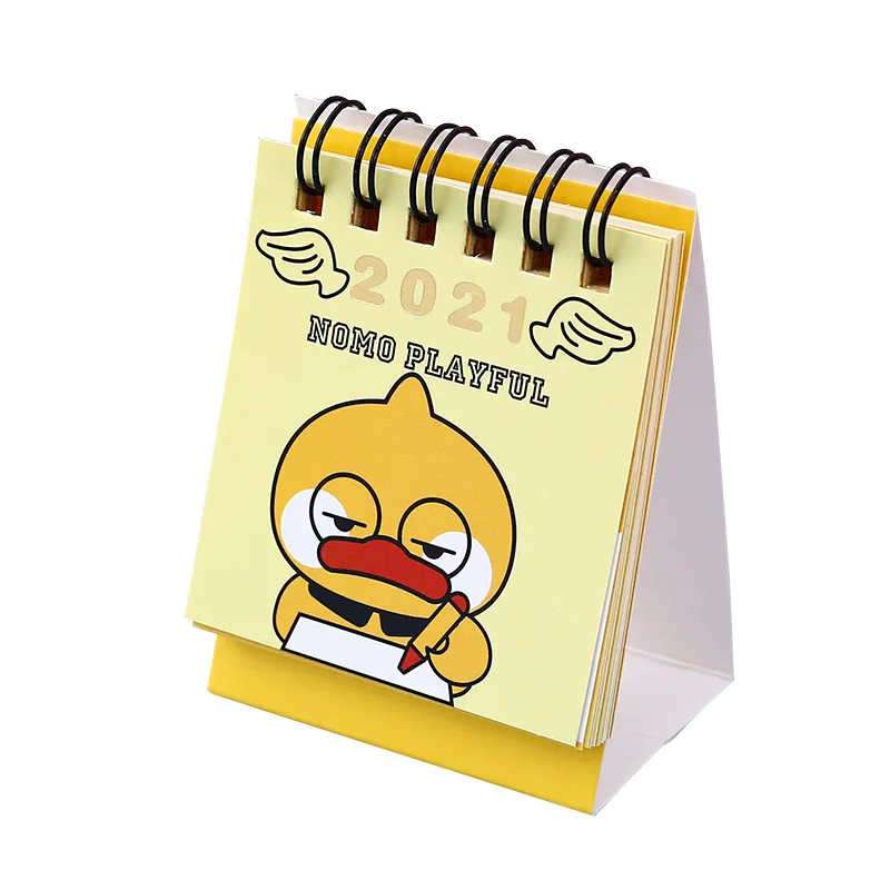 2021 Cartoon Yellow Duck Calendar Kawaii Duck Mini Desk Calendars Daily Schedule Planner 2020.9-2021.12
2021 Cartoon Yellow Duck Calendar Kawaii Duck Mini Desk Calendars Daily Schedule Planner 2020.9-2021.12