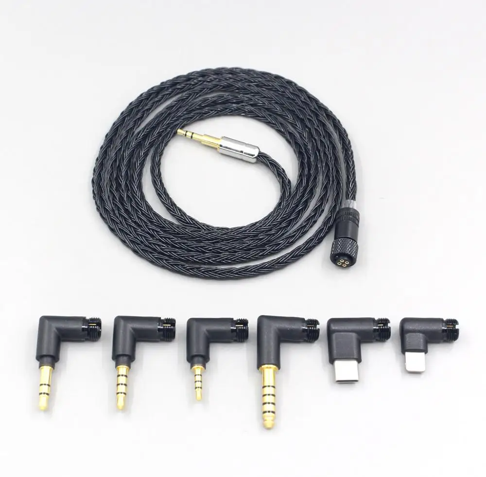LN006938 16 Core Black OCC Awesome All In 1 Plug Earphone Cable For Creative live2 Aurvana Sennheiser PXC480 PXC550 mm450
LN006938 16 Core Black OCC Awesome All In 1 Plug Earphone Cable For Creative live2 Aurvana Sennheiser PXC480 PXC550 mm450