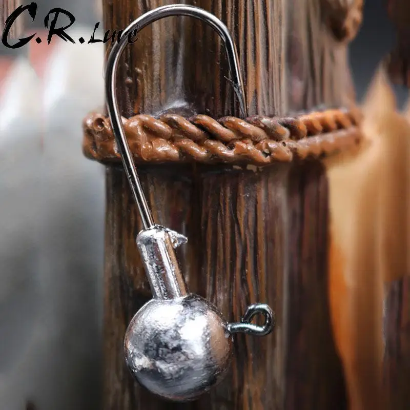 10 шт. Вес крюк 1g 22 г Jig head свинцовый крючок для рыбалки головы блесна приманка