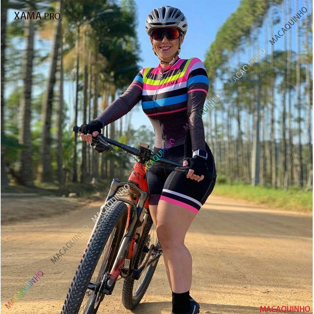 XAMA Pro macaquho Ciclismo Feminino Roupas с бесплатной O Novo macacion Mangas Compridas
XAMA Pro macaquho Ciclismo Feminino Roupas с бесплатной O Novo macacion Mangas Compridas