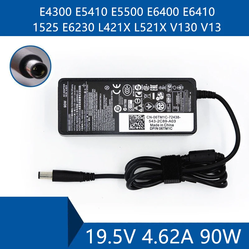 Адаптер переменного тока для ноутбука Dell E4300 E5410 E5500 E6400 E6410 1525 E6230 L421X L521X V130 V13 |