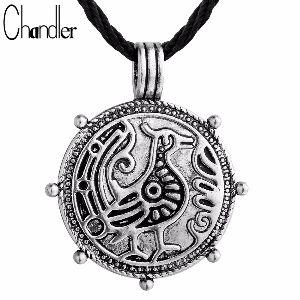 Chandler Enthic Bird Pendant Necklace Men Bronze Pagan Viking Jewelry Classic Plating 45cm Choker Rerto Coliers For His
Chandler Enthic Bird Pendant Necklace Men Bronze Pagan Viking Jewelry Classic Plating 45cm Choker Rerto Coliers For His
