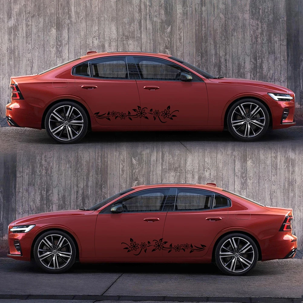 1 Pair Flower Totem Car Stickers and Decals Waist Line Sticker Auto Doors Vinyl Racing Styling Car Accessories
1 Pair Flower Totem Car Stickers and Decals Waist Line Sticker Auto Doors Vinyl Racing Styling Car Accessories