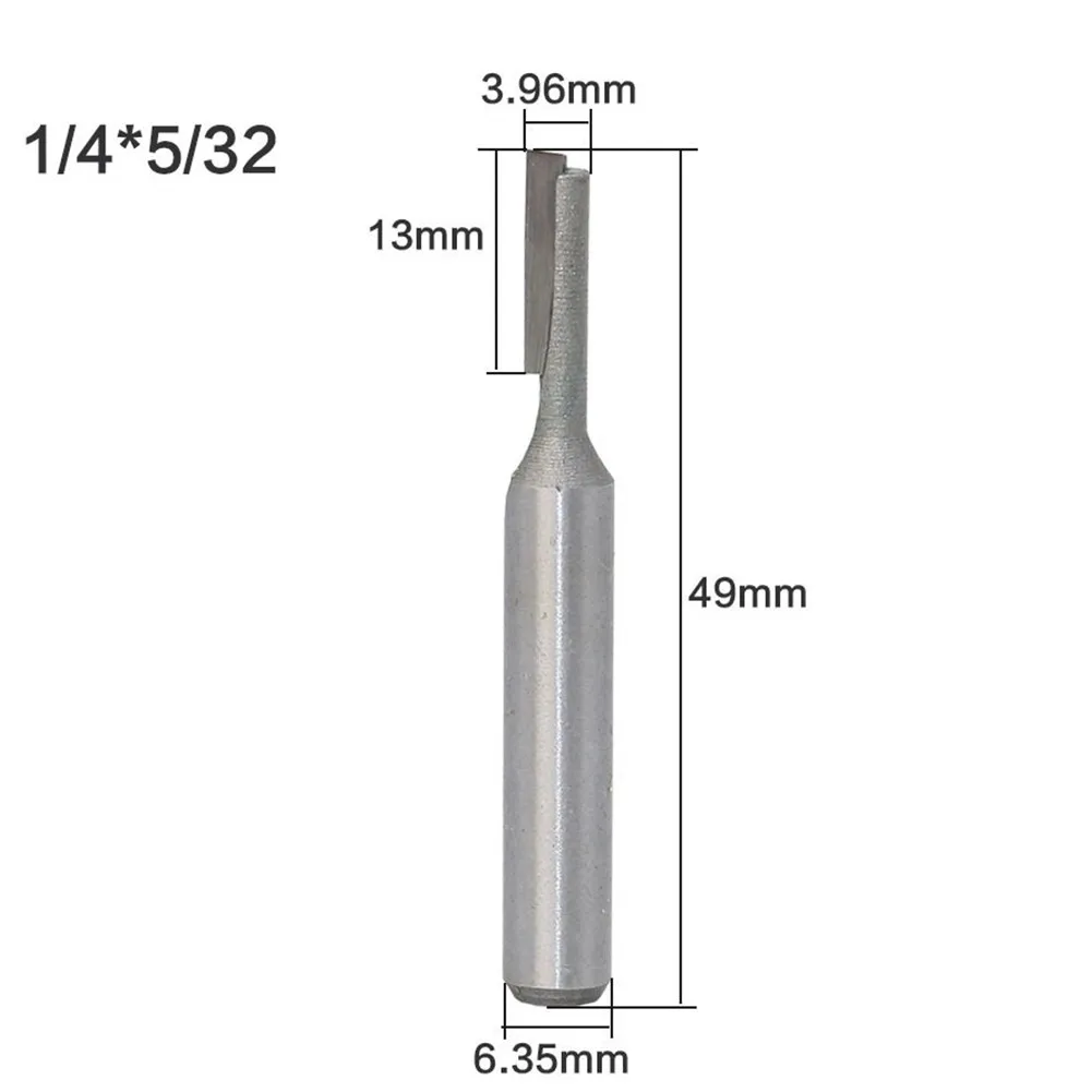 1/4'' Shank Straight Flute Carbide Tipped Milling Cutter Tungsten Single Double Flute Straight Router Bit Set 5/32" 3/16" 5/8"
1/4'' Shank Straight Flute Carbide Tipped Milling Cutter Tungsten Single Double Flute Straight Router Bit Set 5/32" 3/16" 5/8"