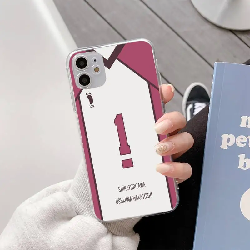 Haikyuu!!Volleyball Phone Case For Iphone11 12 Pro Max SE 2020 6s 7 8 Plus X Xs Max Xr Transparent Soft Silicone Cover
Haikyuu!!Volleyball Phone Case For Iphone11 12 Pro Max SE 2020 6s 7 8 Plus X Xs Max Xr Transparent Soft Silicone Cover
