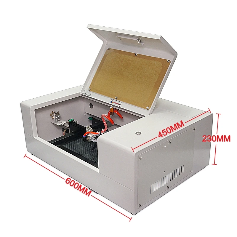 CO2 лазерный гравер гравировальный станок для резки 30 Вт с сотовой доской USB порт