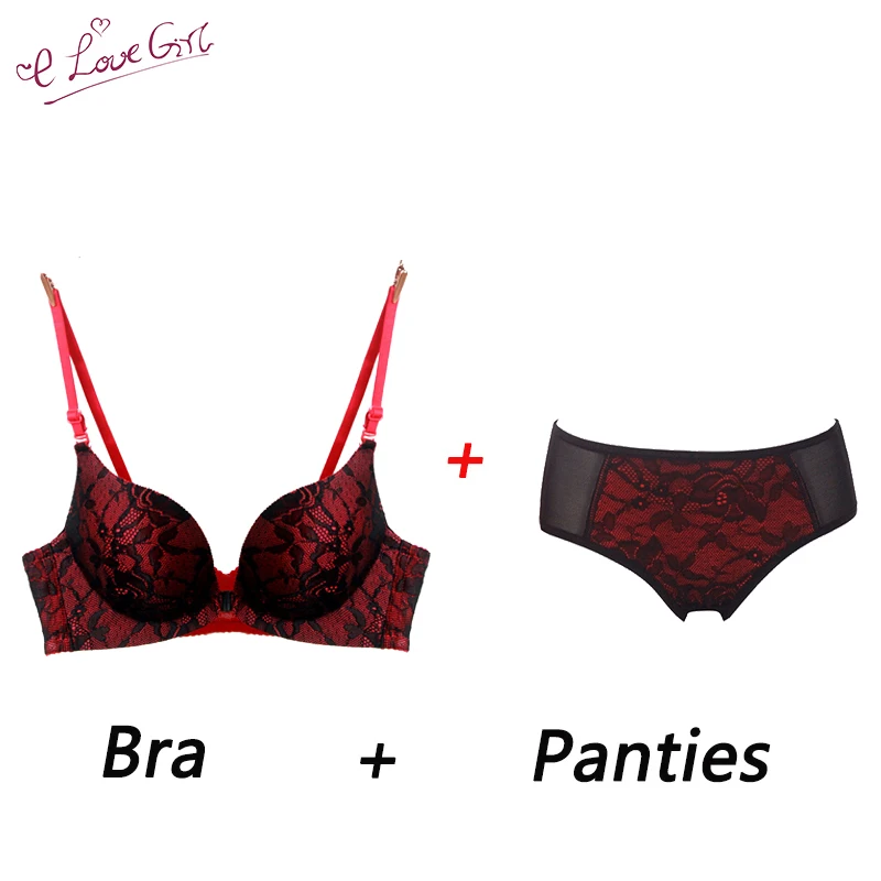 E lovegirl Fashion Sexy Bra Set Women Push Up Panties Lace Fabric Slim Breathable Bra Set Jacquard Sexy Underwear Free Shipping
E lovegirl Fashion Sexy Bra Set Women Push Up Panties Lace Fabric Slim Breathable Bra Set Jacquard Sexy Underwear Free Shipping
