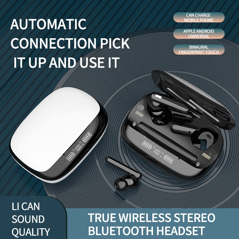 TWS Wireless Headphones T-30 Bluetooth 5.0 Stereo Earphones with Microphone, Waterproof,Voice Control,Touch Control,HIFI Quality
TWS Wireless Headphones T-30 Bluetooth 5.0 Stereo Earphones with Microphone, Waterproof,Voice Control,Touch Control,HIFI Quality