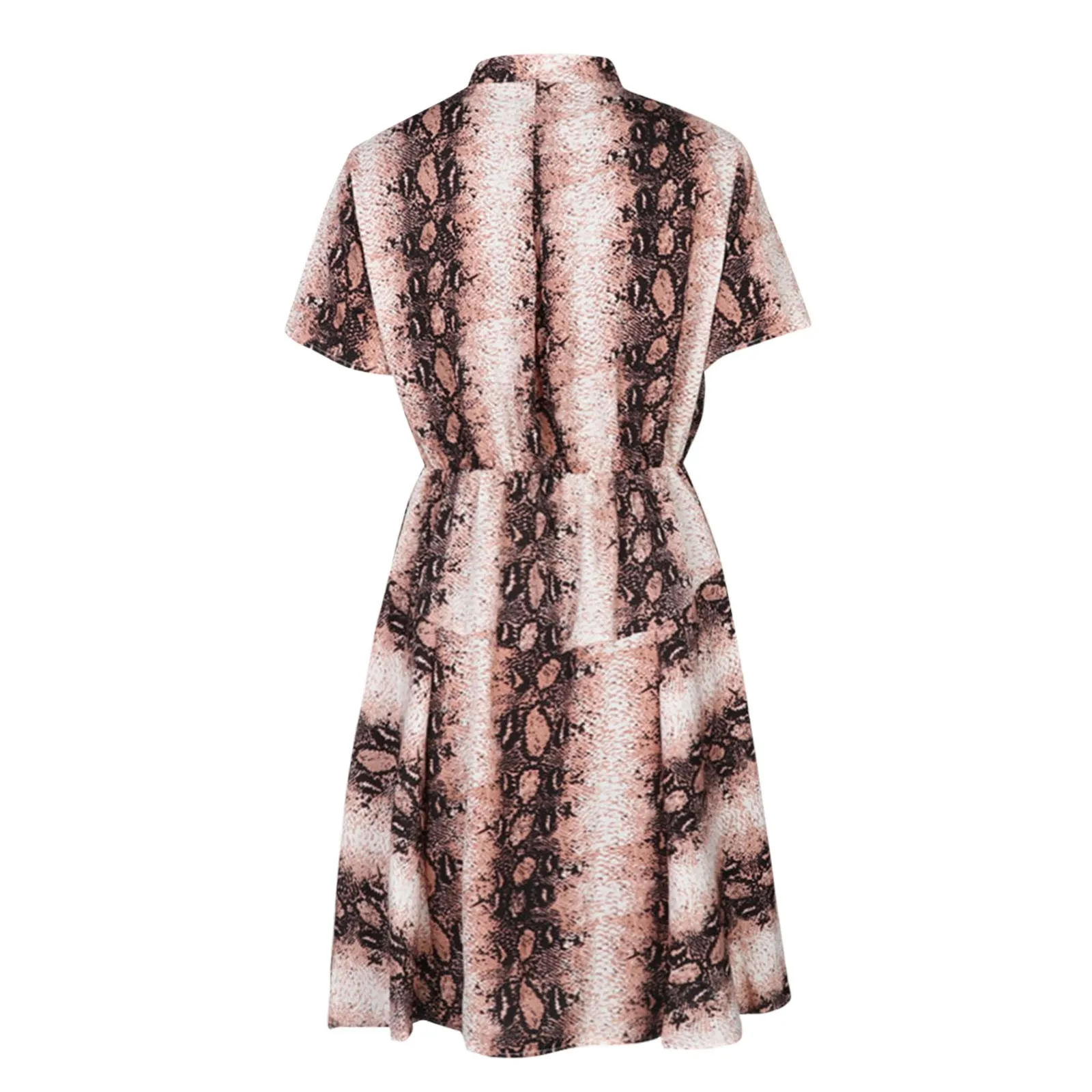 40# Sexy Snake Print Summer Dress Vintage Women Short Sleeve Dresses For Women 2021 Office Lady Ruffle Dress Vestido De Mujer 
40# Sexy Snake Print Summer Dress Vintage Women Short Sleeve Dresses For Women 2021 Office Lady Ruffle Dress Vestido De Mujer