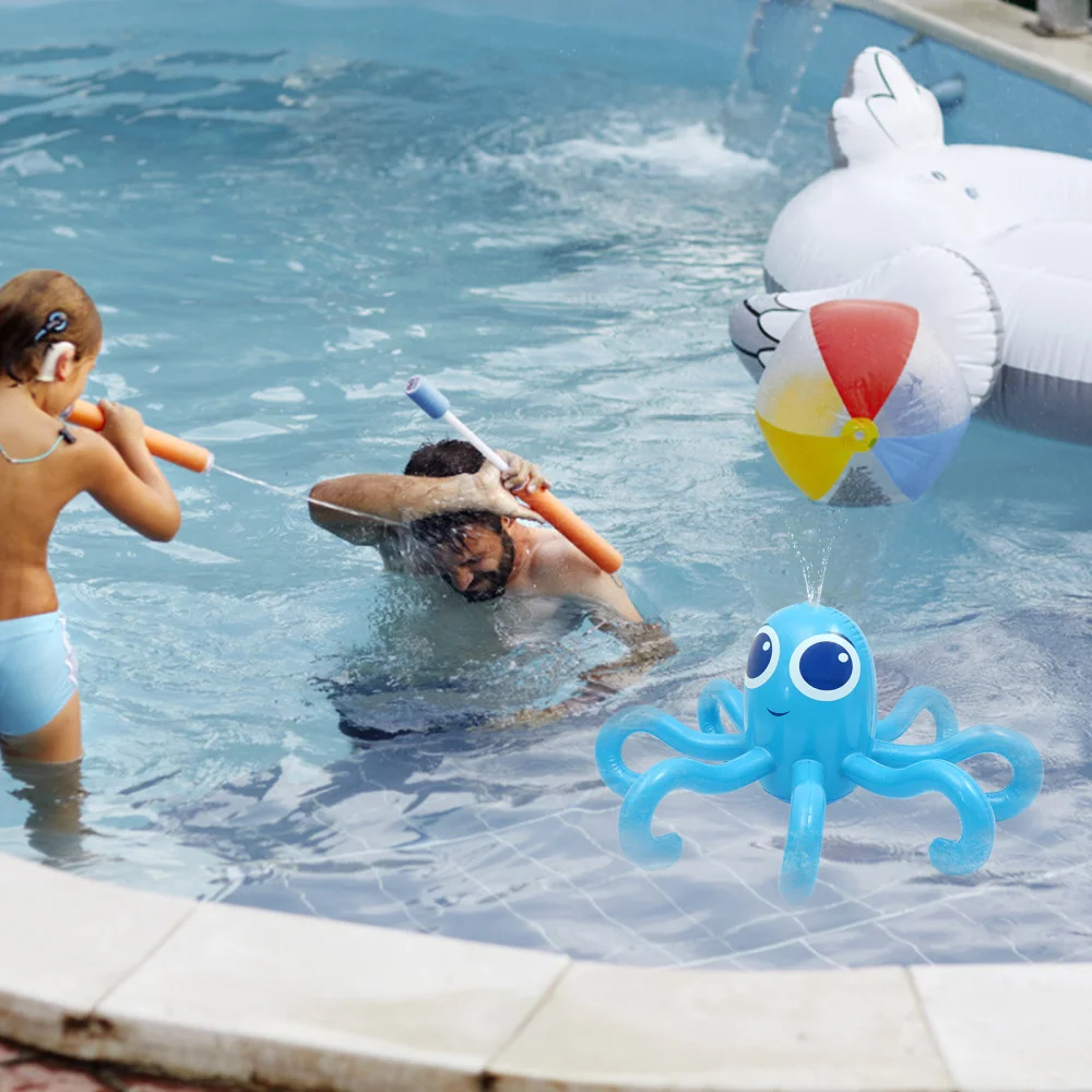 1Pc Lovely Water Sprinkler Toy Summer Yard Spray Water Toy Octopus Shaped Toy
1Pc Lovely Water Sprinkler Toy Summer Yard Spray Water Toy Octopus Shaped Toy
