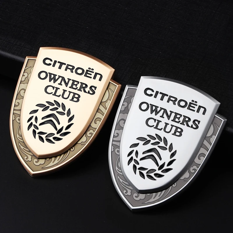 Car Styling 3D Metal Shield Badge Sticker Door Side Window Body Decoration Decals For Citroen C2 C3 C4 C1 X Elysee Xsara Picasso
Car Styling 3D Metal Shield Badge Sticker Door Side Window Body Decoration Decals For Citroen C2 C3 C4 C1 X Elysee Xsara Picasso
