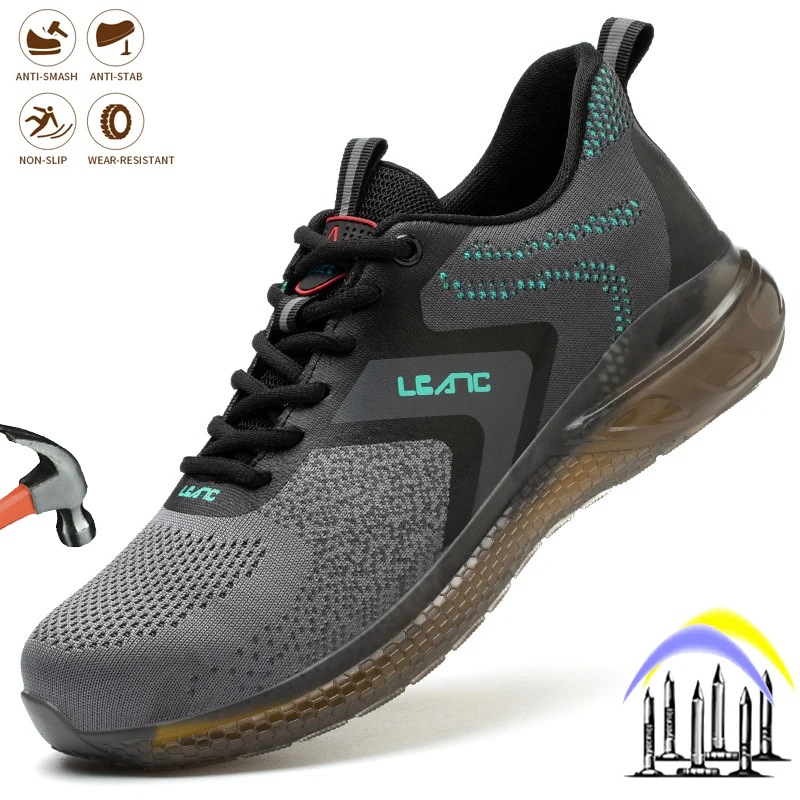 Work Safety Shoes Men Indestructible Steel Toe Work Boots indestructible Men's Safety Sneakers Anti-puncture Male Working Shoes
Work Safety Shoes Men Indestructible Steel Toe Work Boots indestructible Men's Safety Sneakers Anti-puncture Male Working Shoes