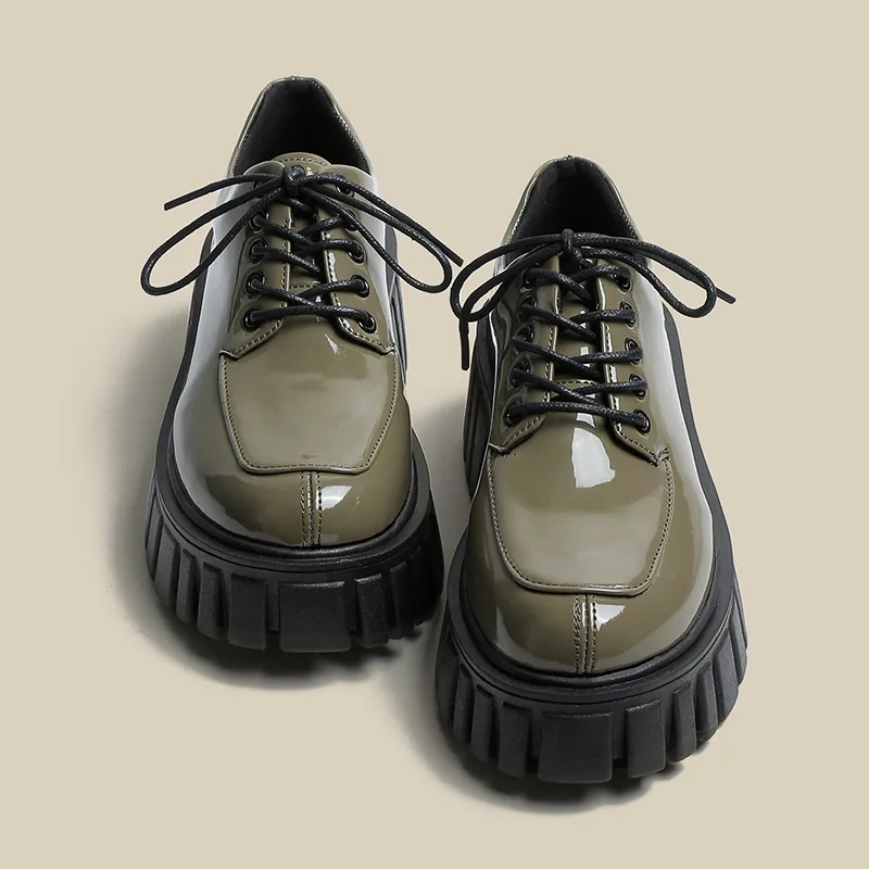 Women's Shoes Large Size 35-40 Spring New Style Genuine Leather Lace-up Platform Fashion Women Shoes
Women's Shoes Large Size 35-40 Spring New Style Genuine Leather Lace-up Platform Fashion Women Shoes
