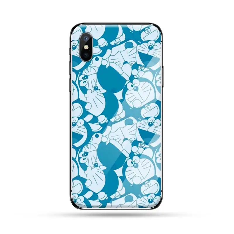 Cute Cartoon Doraemon Robot cat Phone Case Tempered glass For iphone 6 6S 7 8 plus X XS XR 11 12 PRO MAX Mini
Cute Cartoon Doraemon Robot cat Phone Case Tempered glass For iphone 6 6S 7 8 plus X XS XR 11 12 PRO MAX Mini