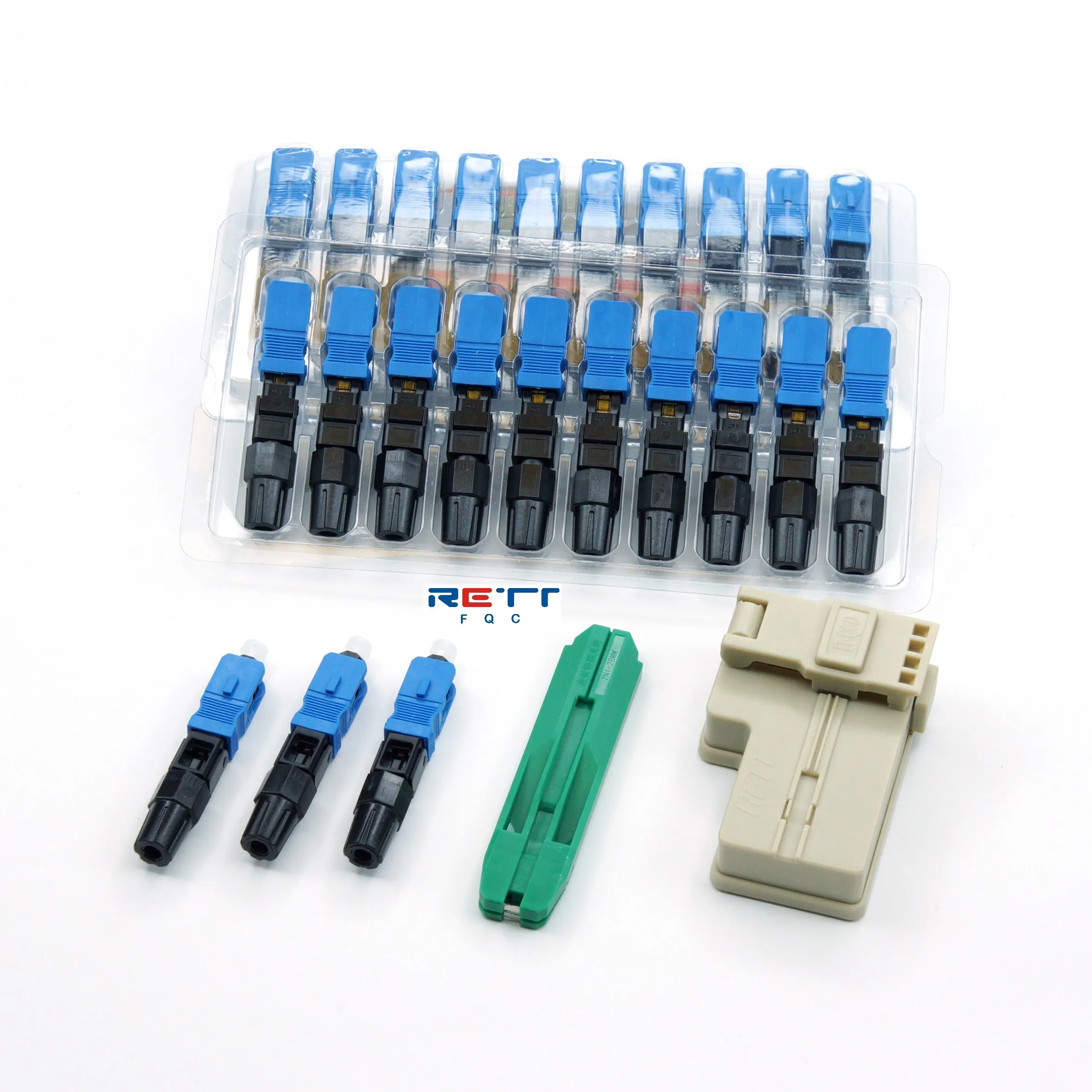 SC UPC Fiber Optic Fast Connectors Single Mode SC APC Fiber Optic Quick Connectors Mechanical Adapter for FTTH CATV Network
SC UPC Fiber Optic Fast Connectors Single Mode SC APC Fiber Optic Quick Connectors Mechanical Adapter for FTTH CATV Network