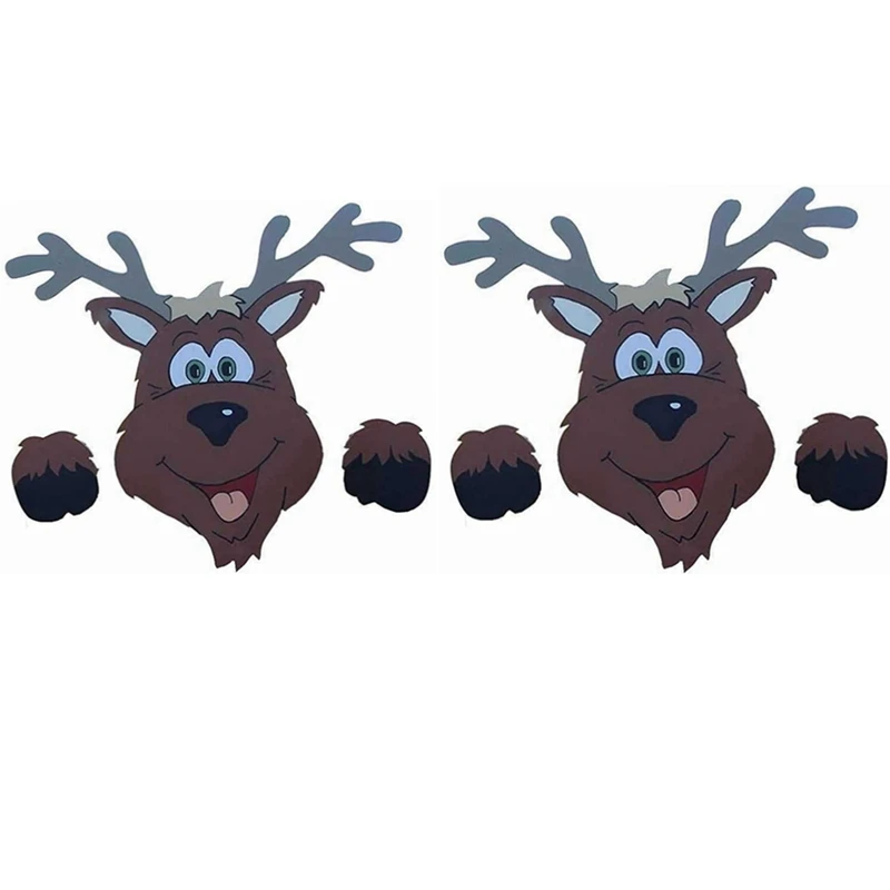 2PCS Christmas Fence Decorations, Santa Claus Reindeer Fence Peeker, Funny Yard Art Garden Xmas Holiday Decoration
2PCS Christmas Fence Decorations, Santa Claus Reindeer Fence Peeker, Funny Yard Art Garden Xmas Holiday Decoration