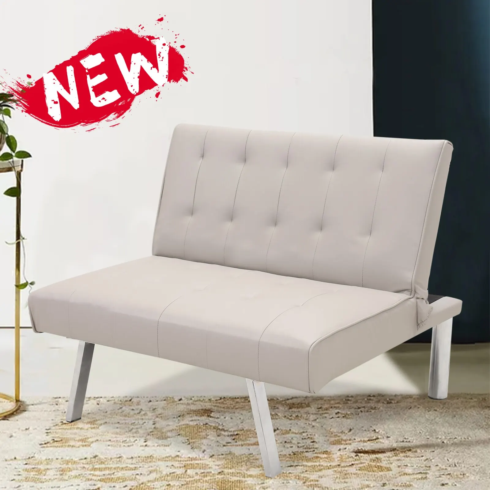 Modern Sofa Bed Couch Big Sofas Living Room Furniture for Home Corner Sofa PU Leather Convertible Folding Sofa Chair
Modern Sofa Bed Couch Big Sofas Living Room Furniture for Home Corner Sofa PU Leather Convertible Folding Sofa Chair