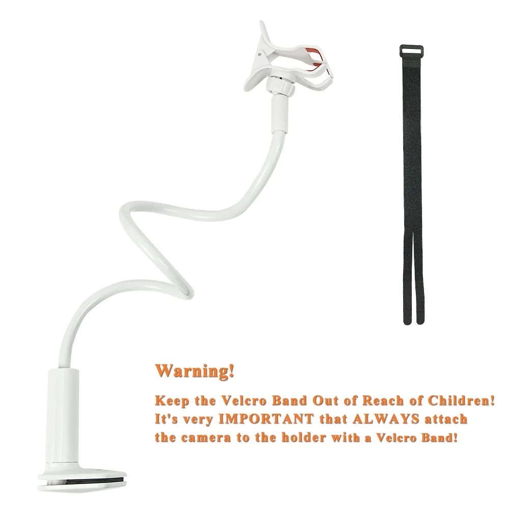 Multifunction Universal Camera Holder Stand for Baby Monitor Mount on Bed Cradle Adjustable Long Arm Bracket
Multifunction Universal Camera Holder Stand for Baby Monitor Mount on Bed Cradle Adjustable Long Arm Bracket