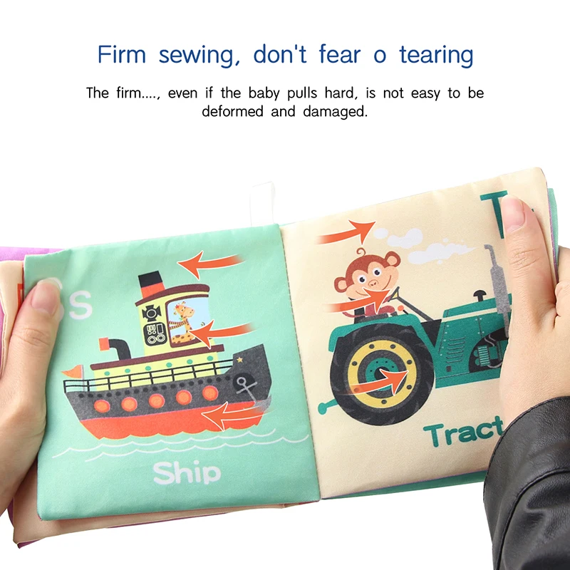 New Animal Cognition Infant Newborn Baby Soft Fabric Cloth Book Learning Educational Toys For Kids Baby Books 0-12 Months
New Animal Cognition Infant Newborn Baby Soft Fabric Cloth Book Learning Educational Toys For Kids Baby Books 0-12 Months