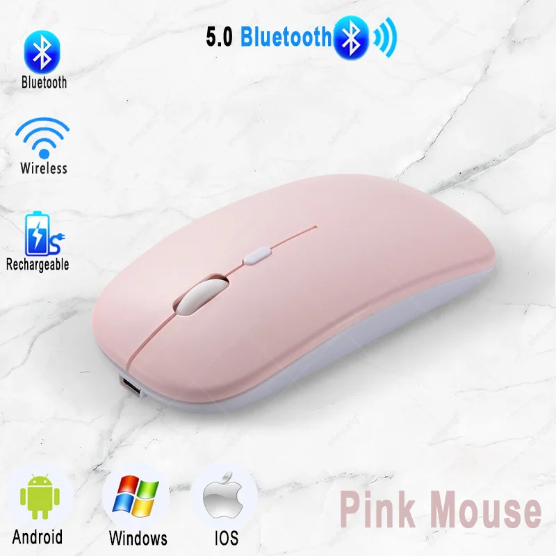 Wireless Mouse Bluetooth RGB Rechargeable Mouse Wireless Computer Silent Mause Portable Ergonomic Gaming Mouse For Laptop PC
Wireless Mouse Bluetooth RGB Rechargeable Mouse Wireless Computer Silent Mause Portable Ergonomic Gaming Mouse For Laptop PC