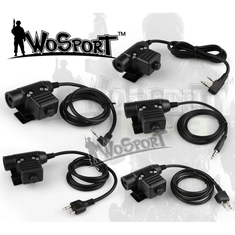 Military Airsoft Headset Adapter U94 PTT for Icom Kenwood Midland Motorola Talkabout Mobile Phone Tactical Headset PTT Accessory
Military Airsoft Headset Adapter U94 PTT for Icom Kenwood Midland Motorola Talkabout Mobile Phone Tactical Headset PTT Accessory