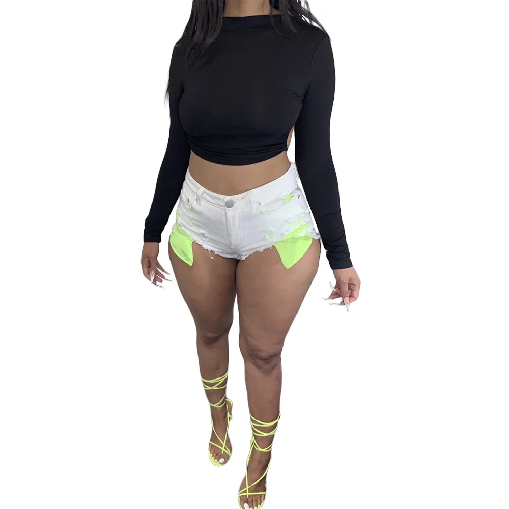 Ursuper Cross Border Women's Nightclub Solid Color Long Sleeve Backless Lace up Sports Sun Protection Clothing Top
Ursuper Cross Border Women's Nightclub Solid Color Long Sleeve Backless Lace up Sports Sun Protection Clothing Top