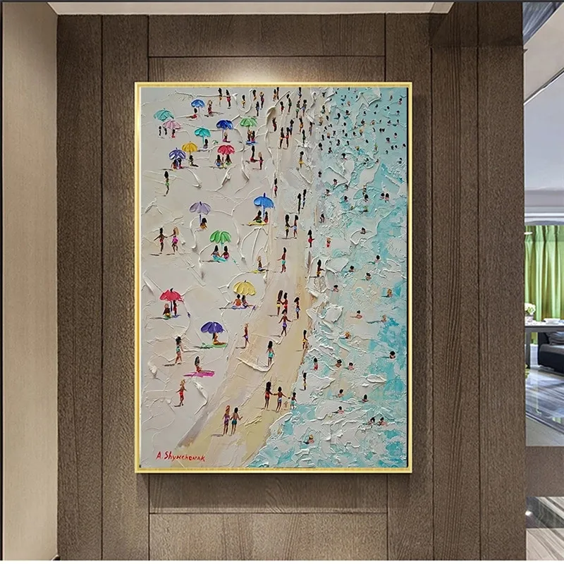 Canvas Painting Summer Beach Seascape Knife Poster Picture on The Wall Pictures for Living Room Posters and Prints Home Decor 
Canvas Painting Summer Beach Seascape Knife Poster Picture on The Wall Pictures for Living Room Posters and Prints Home Decor
