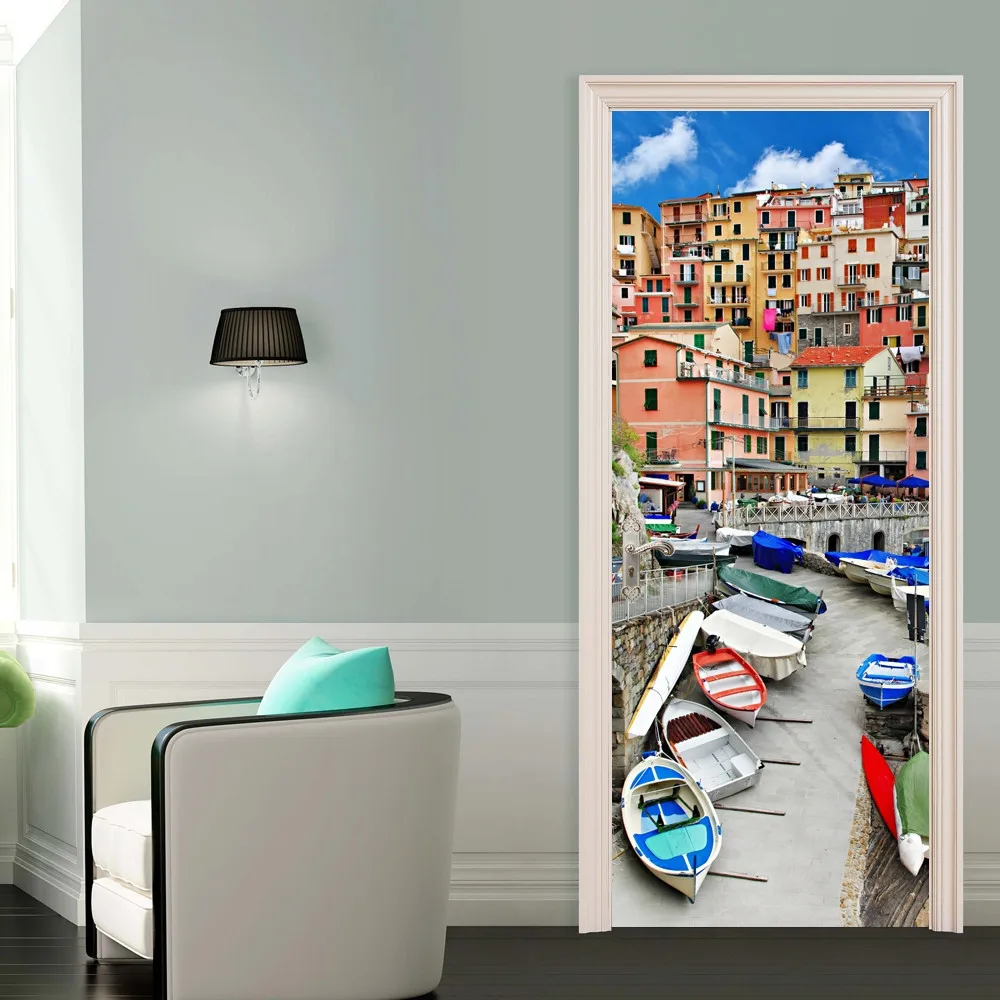 Door Sticker Nature Scenery Wallpaper 3D Doors Mural Home Decoration Livingroom Bedroom DIY Adhesive Waterproof Poster Art Decal 
Door Sticker Nature Scenery Wallpaper 3D Doors Mural Home Decoration Livingroom Bedroom DIY Adhesive Waterproof Poster Art Decal