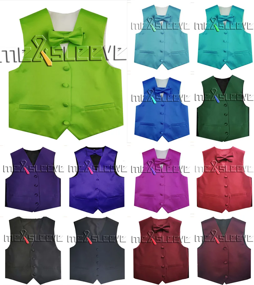 free shipping from baby to boy wedding flower boys solid waistcoat 
free shipping from baby to boy wedding flower boys solid waistcoat