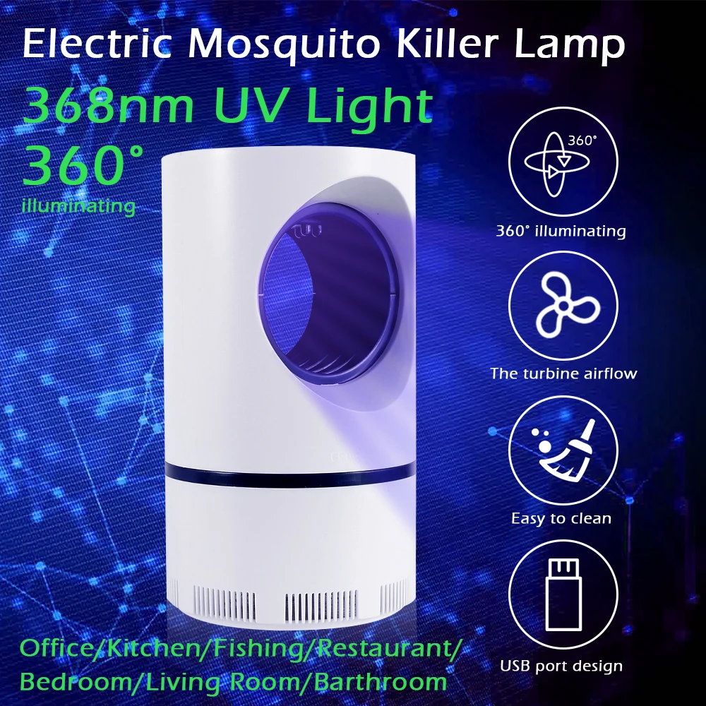 1/2/4pcs LED Electric Mosquito Killer Lamp UV Night Light USB Mosquito Repellent Fly Bug Insect Led Photocatalyst Mosquito Lamp
1/2/4pcs LED Electric Mosquito Killer Lamp UV Night Light USB Mosquito Repellent Fly Bug Insect Led Photocatalyst Mosquito Lamp