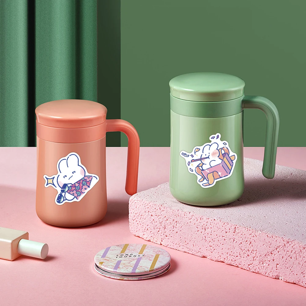 50pcs Cartoon Soft cute rabbit Sticker Children's Toy Waterproof Sticker DIY Water Cup Luggage Laptop Phone Case Bicycle
50pcs Cartoon Soft cute rabbit Sticker Children's Toy Waterproof Sticker DIY Water Cup Luggage Laptop Phone Case Bicycle