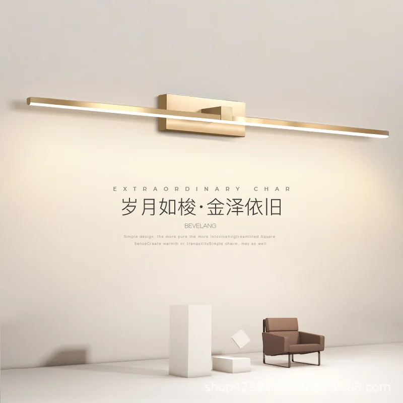 Mirror lamp bathroom northern Europe make up toilet bathroom simple modern creative personality led mirror cabinet lamp
Mirror lamp bathroom northern Europe make up toilet bathroom simple modern creative personality led mirror cabinet lamp