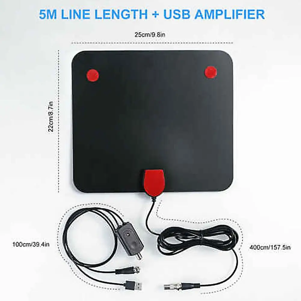 HobbyLane Indoor TV Antenna+ Digital Aerial HD Freeview Amplified Thin HDTV 450 Mile Range 
HobbyLane Indoor TV Antenna+ Digital Aerial HD Freeview Amplified Thin HDTV 450 Mile Range