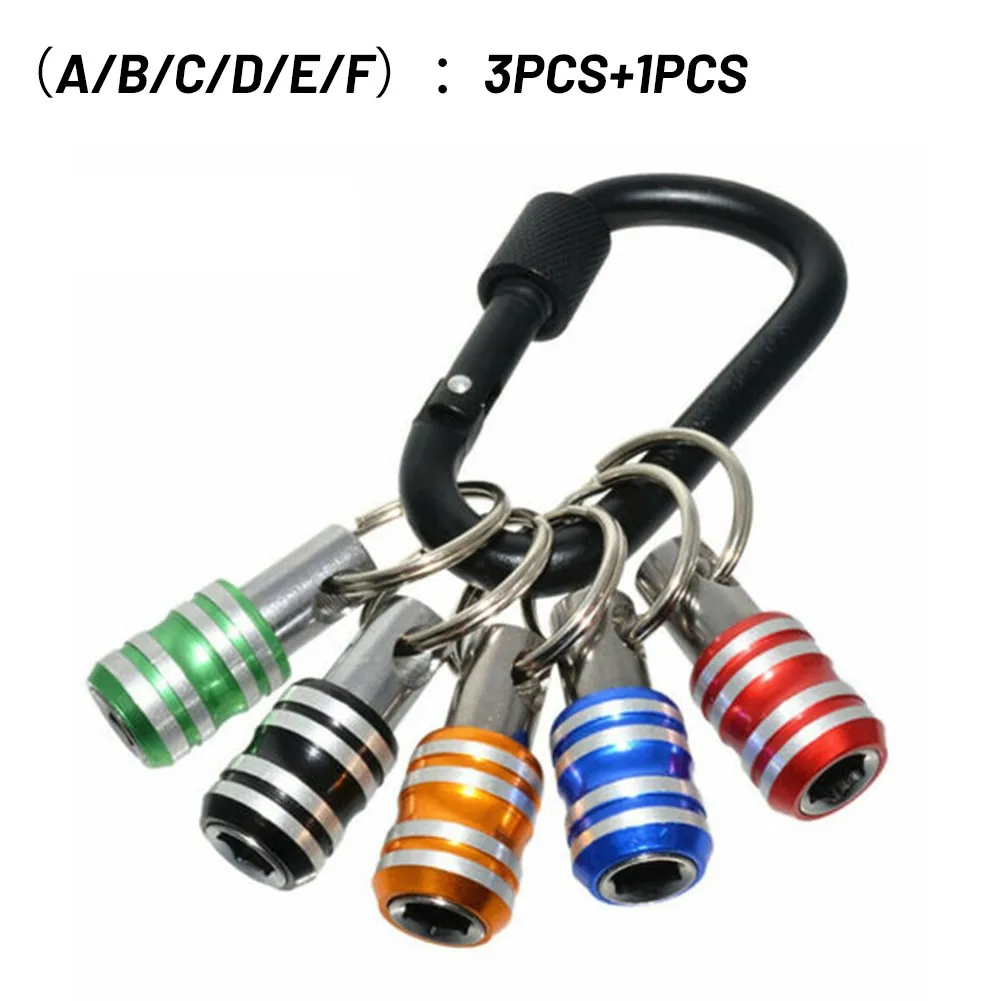 3pcs+1pcs 1/4'' Hex Shank Quick Release Keychain Screwdriver Easy Bit Holder Screwdriver Bits 35x6.35mm
3pcs+1pcs 1/4'' Hex Shank Quick Release Keychain Screwdriver Easy Bit Holder Screwdriver Bits 35x6.35mm