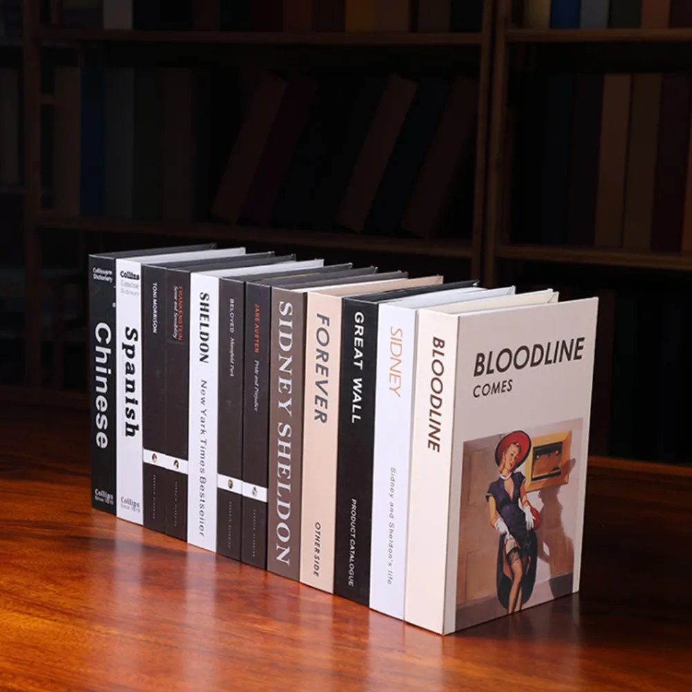 17.5*4.2*26.7cm Simulation Books Room Deco Nordic Decoration Fake Books For Home Decoration In Stock
17.5*4.2*26.7cm Simulation Books Room Deco Nordic Decoration Fake Books For Home Decoration In Stock