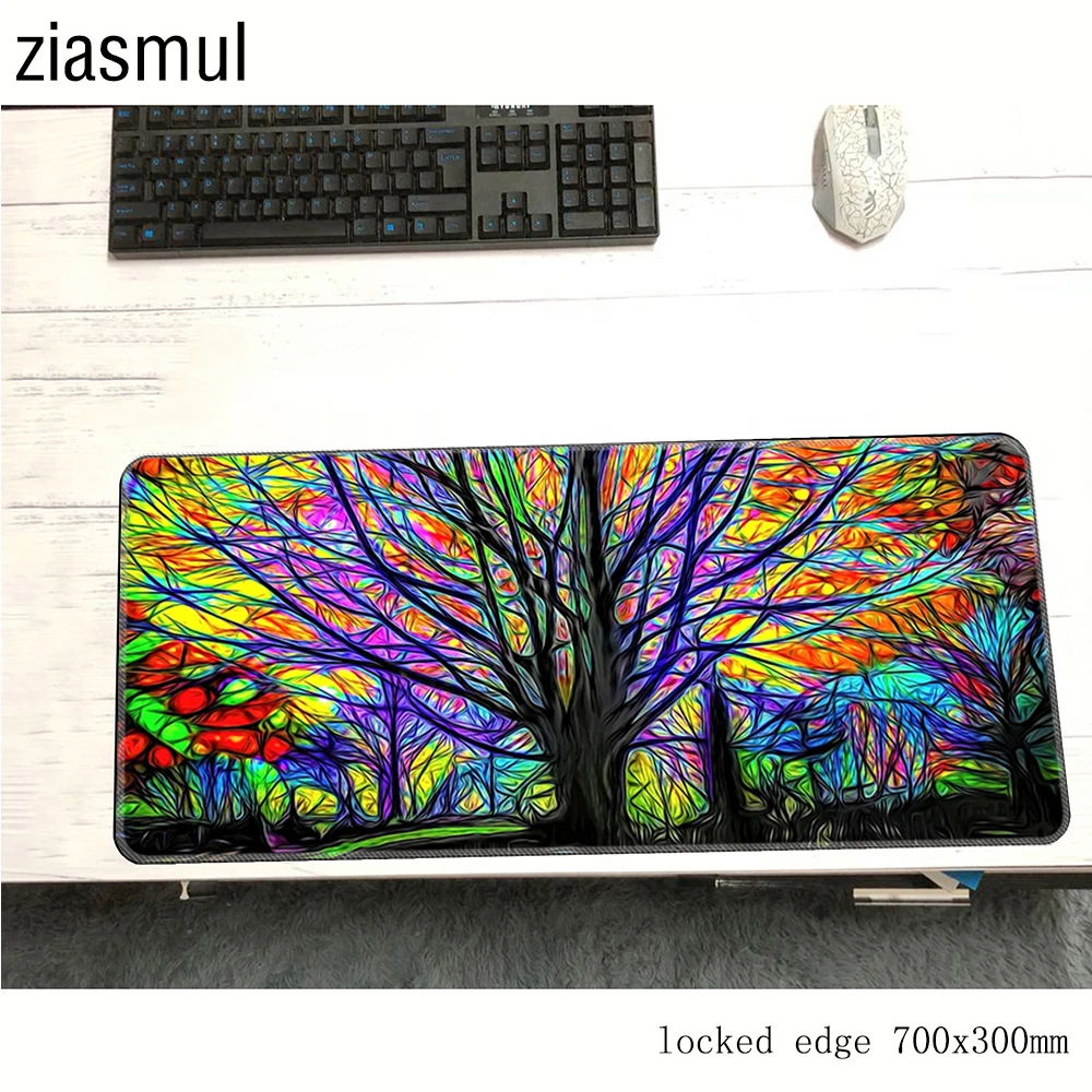 Tree Artistic padmouse Natural Rubber accessory 700x300x2mm mouse pad gaming enterprise table mats keyboard mouse mat gamer
Tree Artistic padmouse Natural Rubber accessory 700x300x2mm mouse pad gaming enterprise table mats keyboard mouse mat gamer