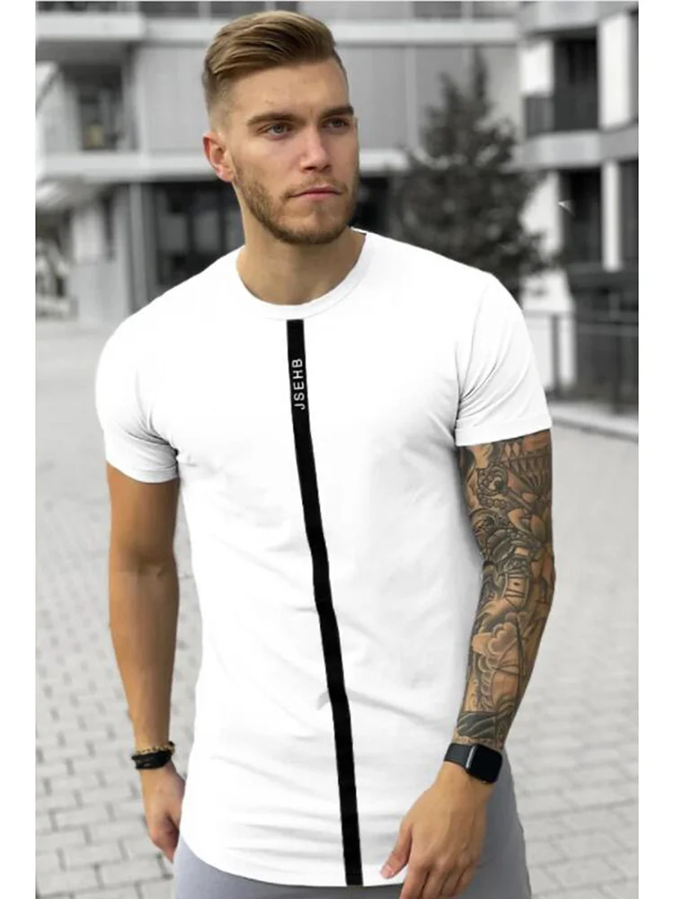New Ropa Hombres Summer Men's Outdoor Running Training Sik Silk Elastic Short Sleeve Fashion Trend Slim Pure Cotton T-Shirt 
New Ropa Hombres Summer Men's Outdoor Running Training Sik Silk Elastic Short Sleeve Fashion Trend Slim Pure Cotton T-Shirt