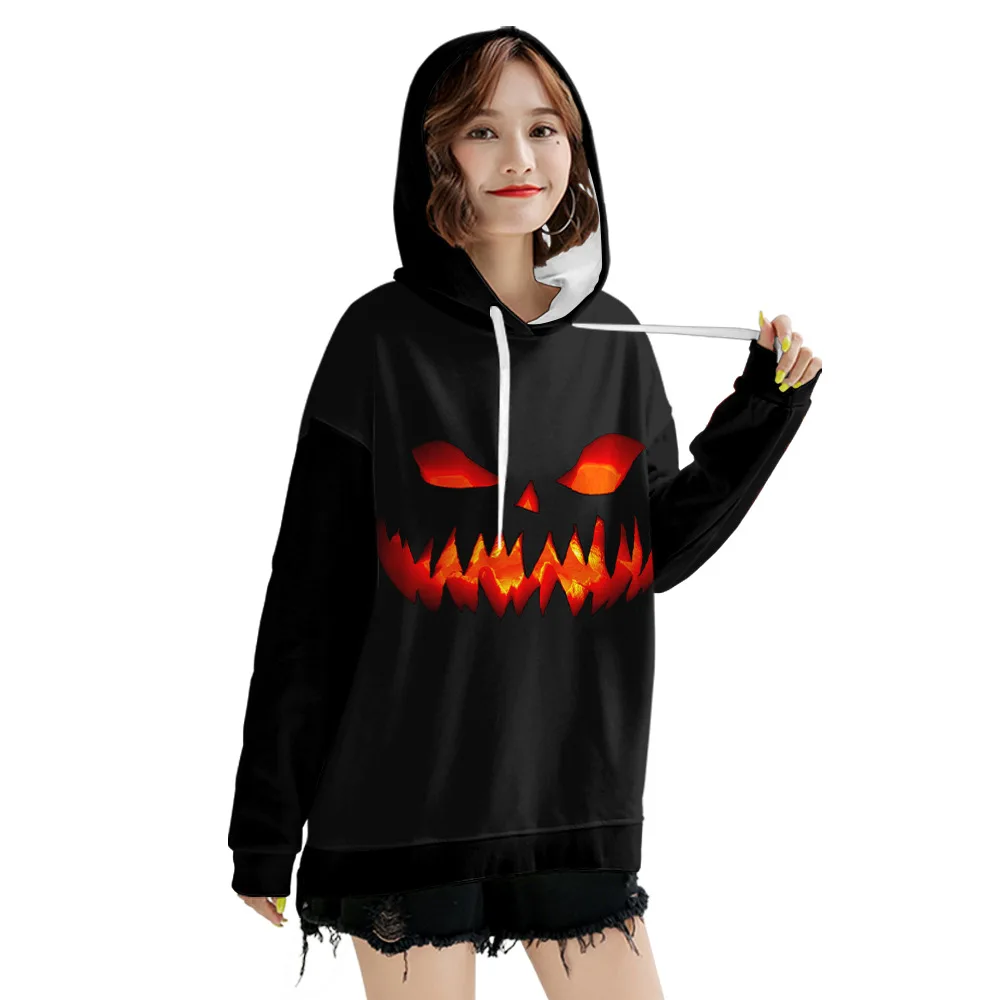 Hoodies Women Halloween Pumpkin Ghost Print Hooded Sweatshirts Autumn Long Sleeve Pullovers Hoodies Casual Plus Size Tops mujer
Hoodies Women Halloween Pumpkin Ghost Print Hooded Sweatshirts Autumn Long Sleeve Pullovers Hoodies Casual Plus Size Tops mujer