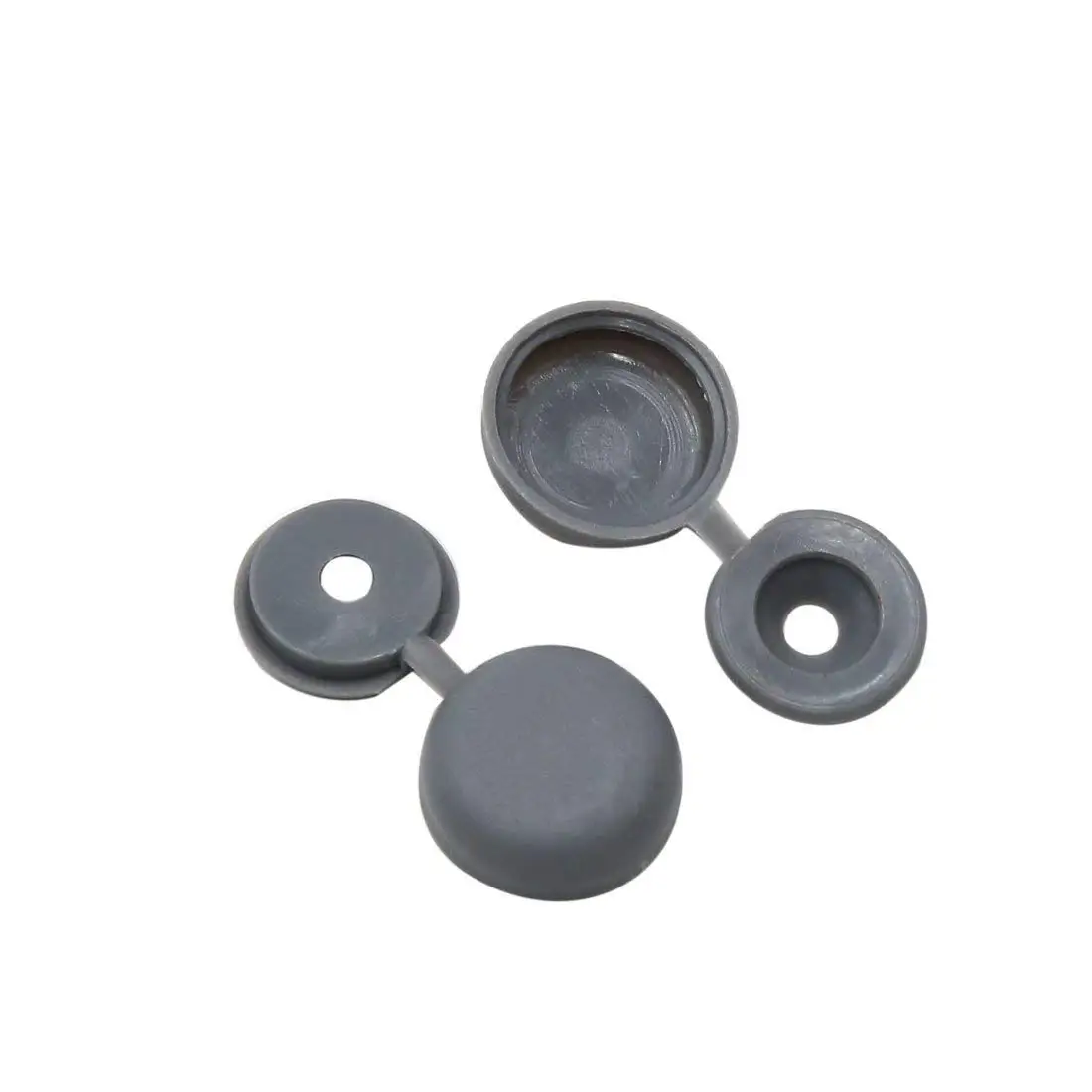 20pcs Gray Hinged Plastic Clips Screw Fold Caps Cover 4mm for Auto Car Decor
20pcs Gray Hinged Plastic Clips Screw Fold Caps Cover 4mm for Auto Car Decor