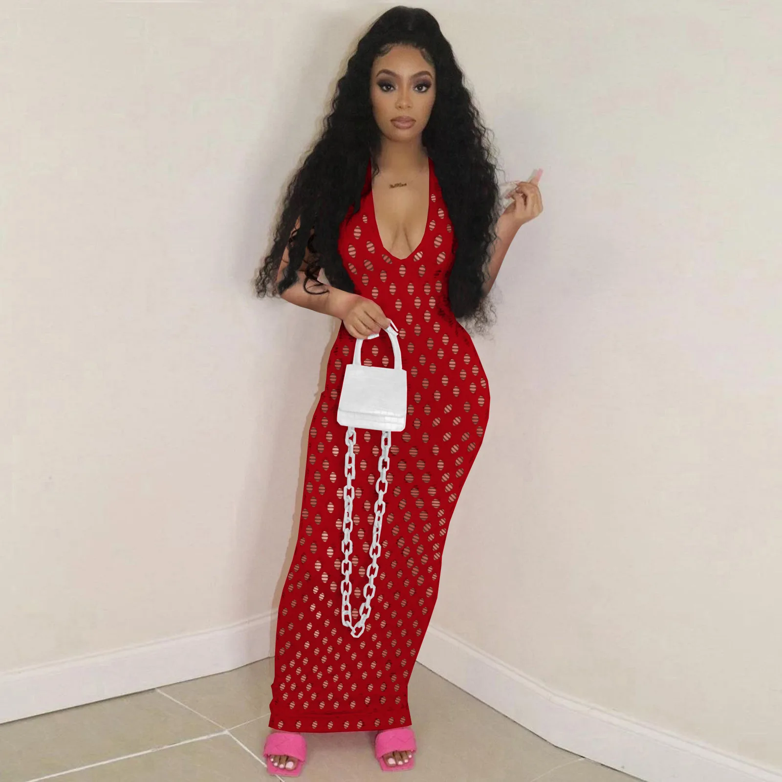 Chocomist Dresses Fashion Sexy Party Night Club Wear Solid Women Maxi Dress 4220
Chocomist Dresses Fashion Sexy Party Night Club Wear Solid Women Maxi Dress 4220