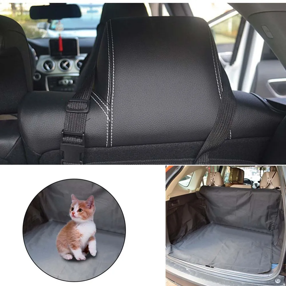 Car Trunk Pet Foldable Mat Waterproof Scratchproof Dog Car Seat Protector Hammock (Black)
Car Trunk Pet Foldable Mat Waterproof Scratchproof Dog Car Seat Protector Hammock (Black)