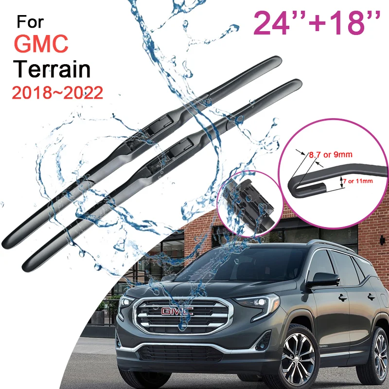 Car Front Windshield Wiper Blades for GMC Terrain 2018 2019 2020 2021 2022 Frameless Durable Rubber Snow Scraping Accessories
Car Front Windshield Wiper Blades for GMC Terrain 2018 2019 2020 2021 2022 Frameless Durable Rubber Snow Scraping Accessories